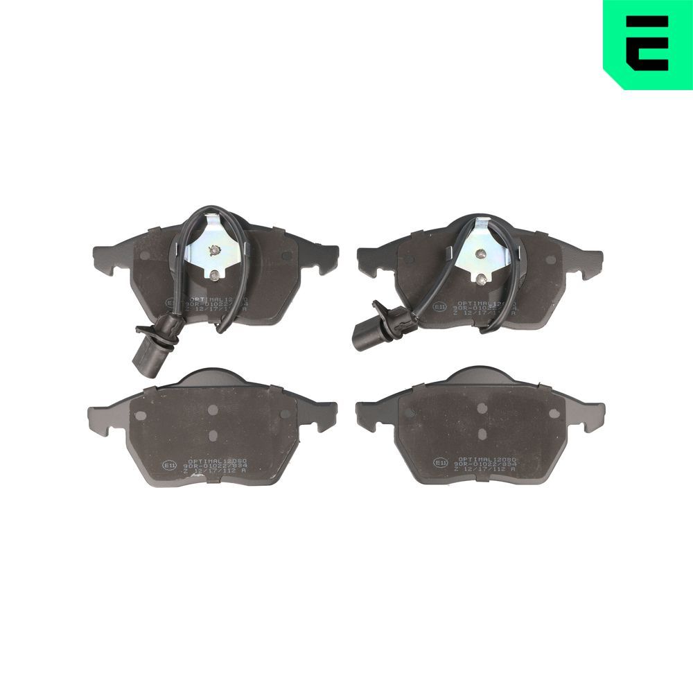 Гальмівні колодки дискові OPTIMAL BP12080 - zapix