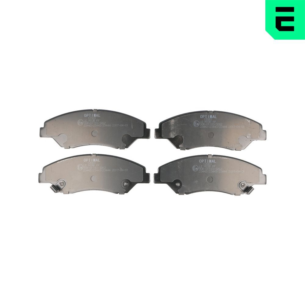 Гальмівні колодки дискові OPTIMAL BP12083 - zapix