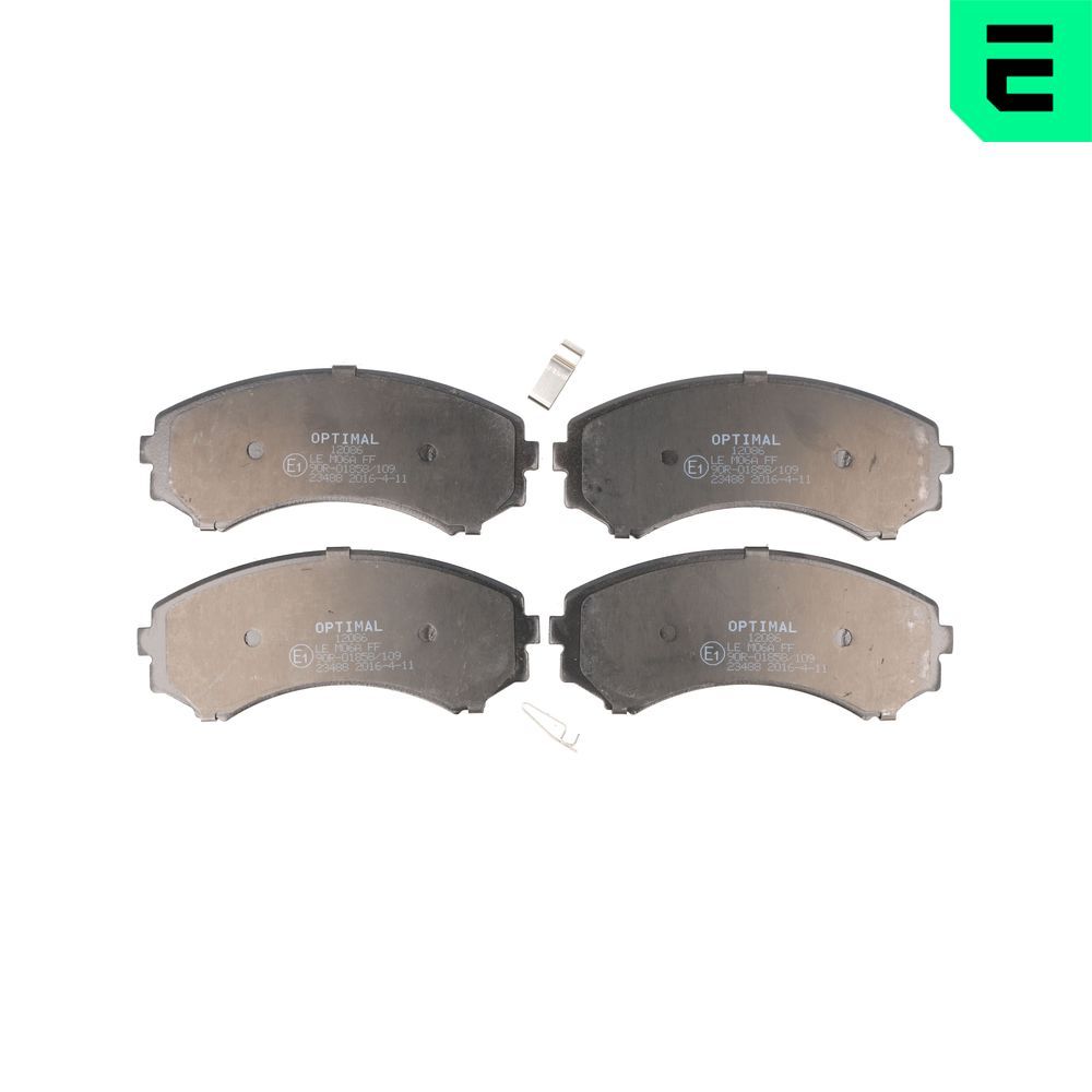 Гальмівні колодки дискові OPTIMAL BP12086 - zapix