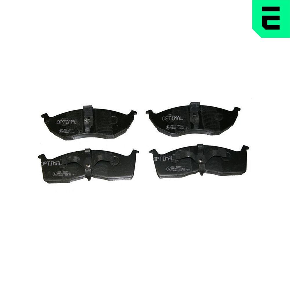 Гальмівні колодки дискові OPTIMAL BP12088 - zapix