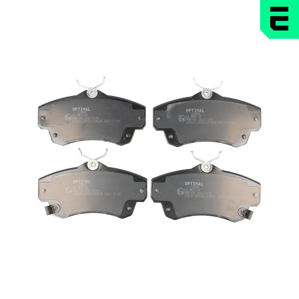 Гальмівні колодки дискові OPTIMAL BP12089 - zapix