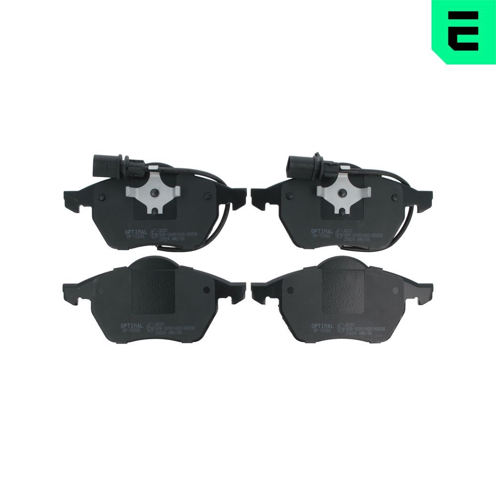 Гальмівні колодки дискові OPTIMAL BP12093 - zapix