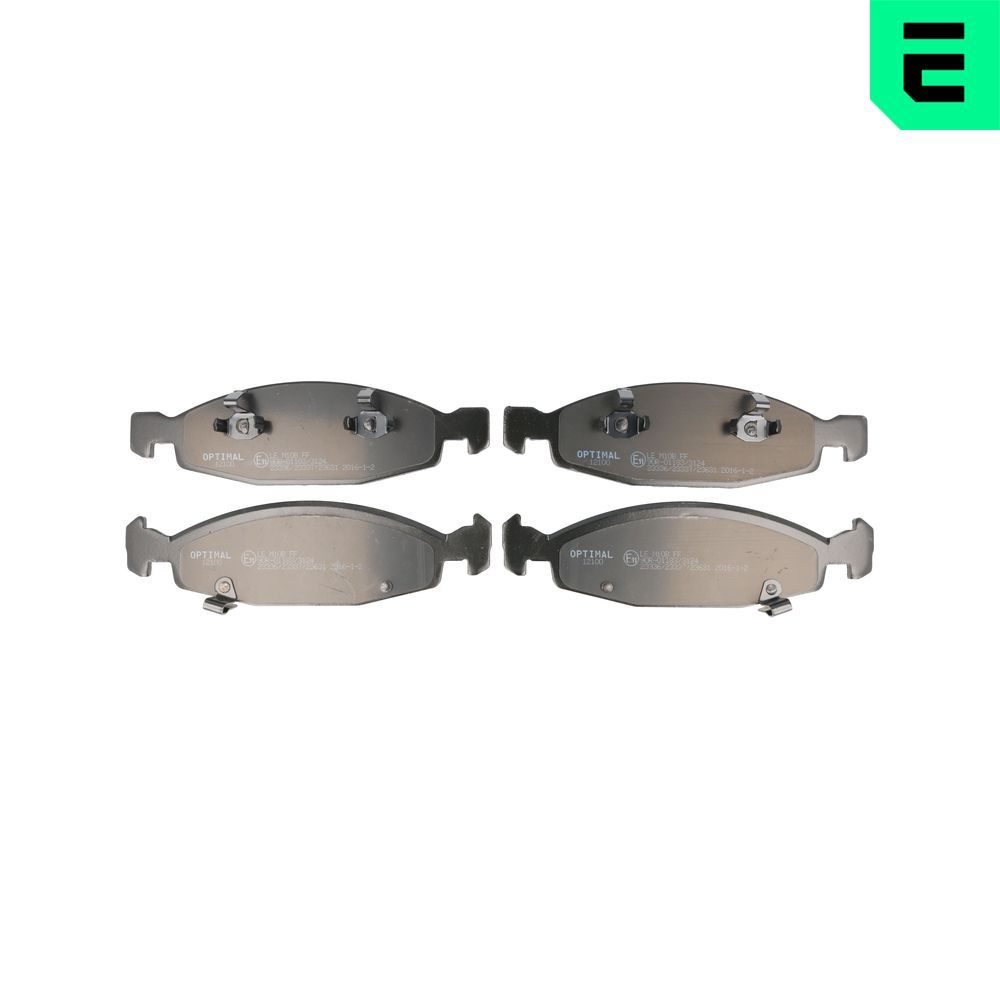 Гальмівні колодки дискові OPTIMAL BP12100 - zapix