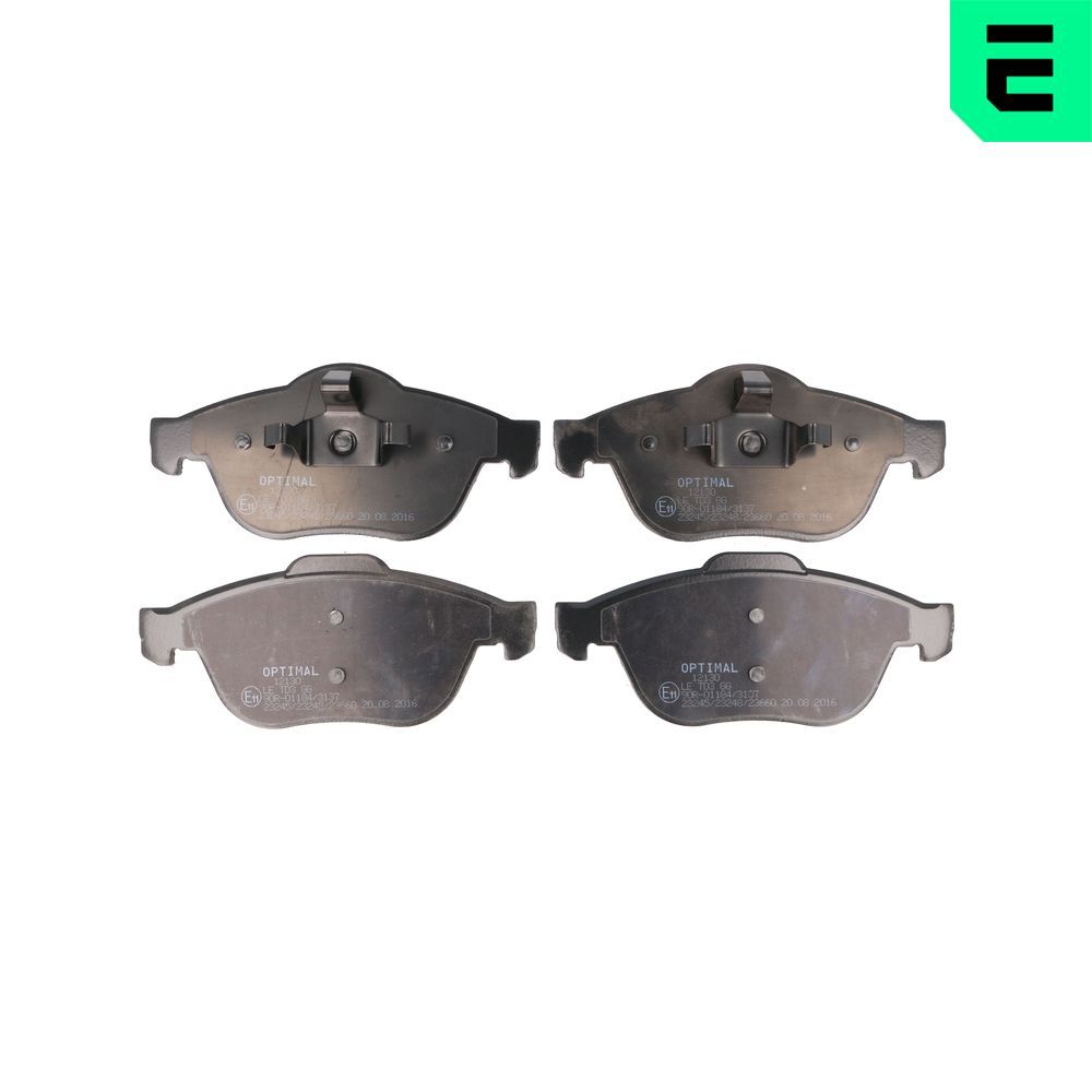 Гальмівні колодки дискові OPTIMAL BP12130 - zapix