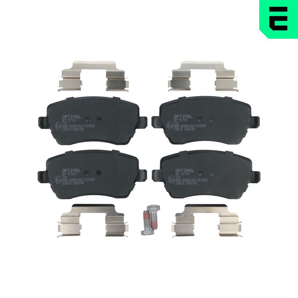 Гальмівні колодки дискові OPTIMAL BP12131 - zapix