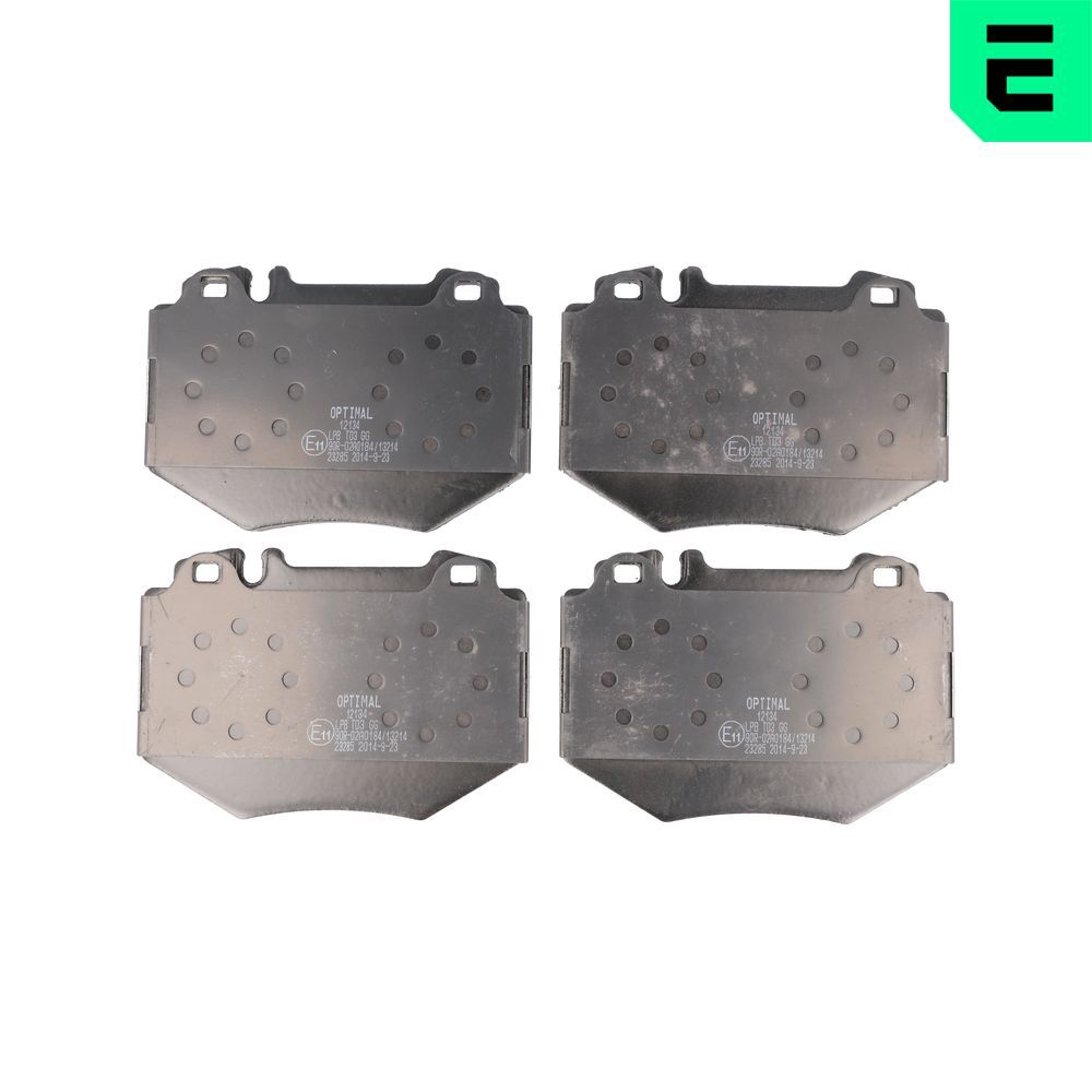 Гальмівні колодки дискові OPTIMAL BP12134 - zapix