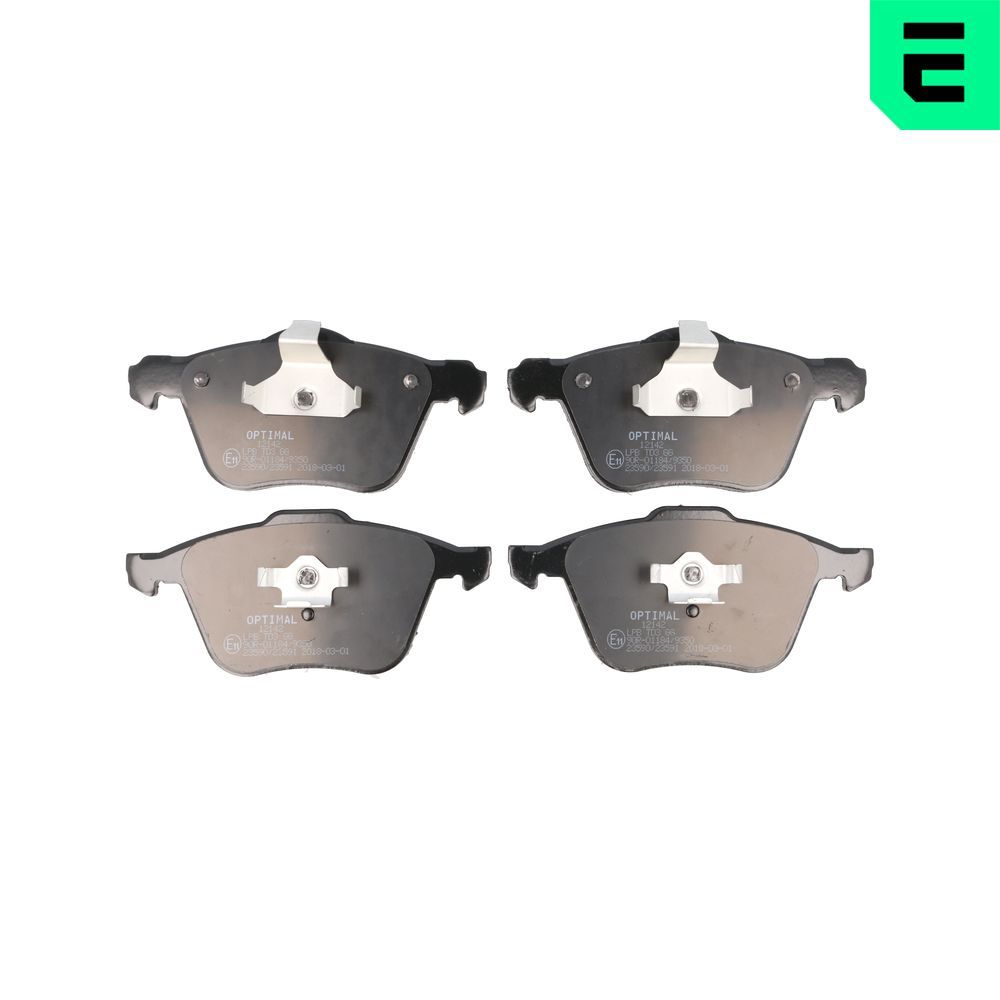 Гальмівні колодки дискові OPTIMAL BP12142 - zapix
