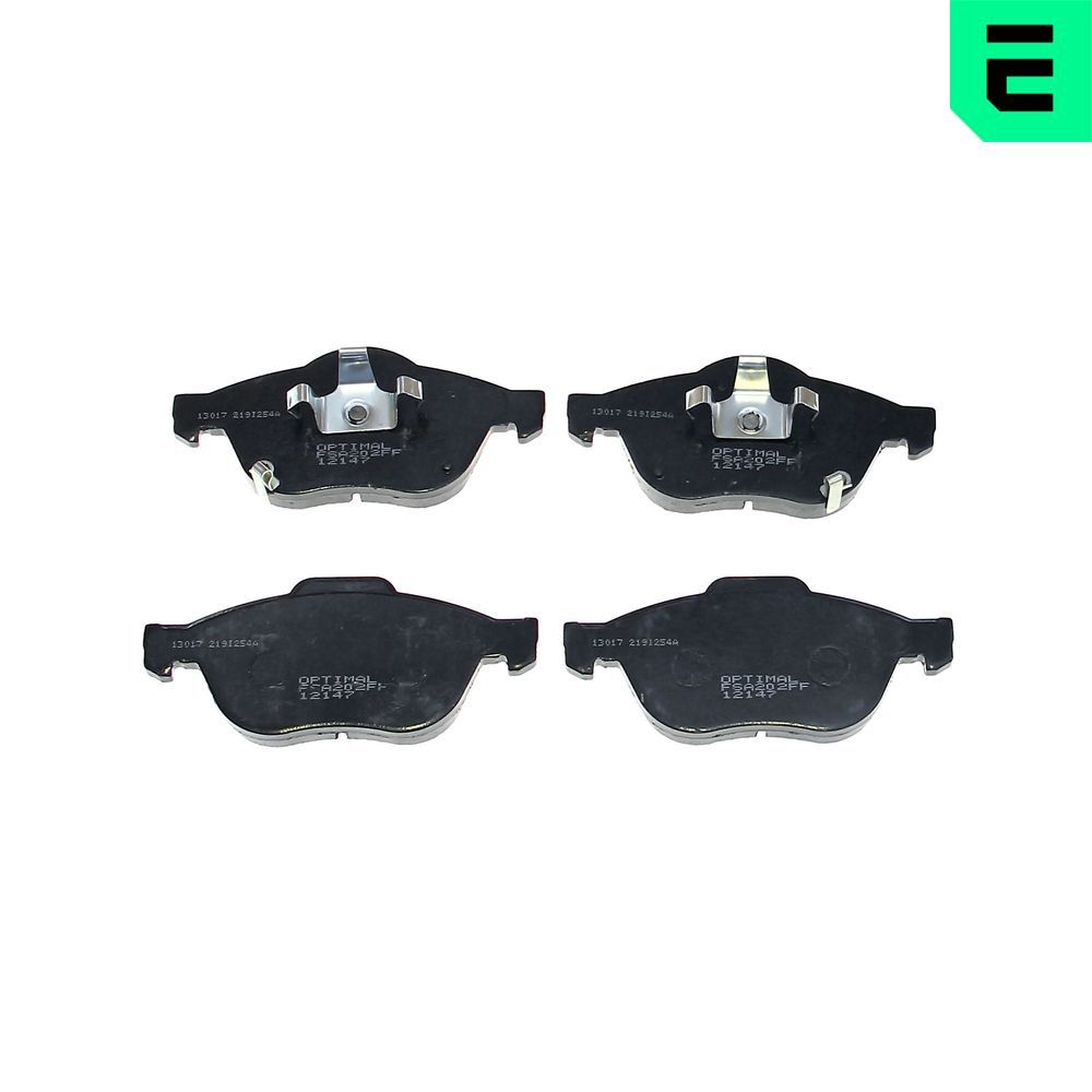 Гальмівні колодки дискові OPTIMAL BP12147 - zapix