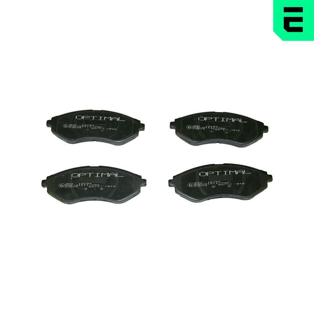 Гальмівні колодки дискові OPTIMAL BP12154 - zapix