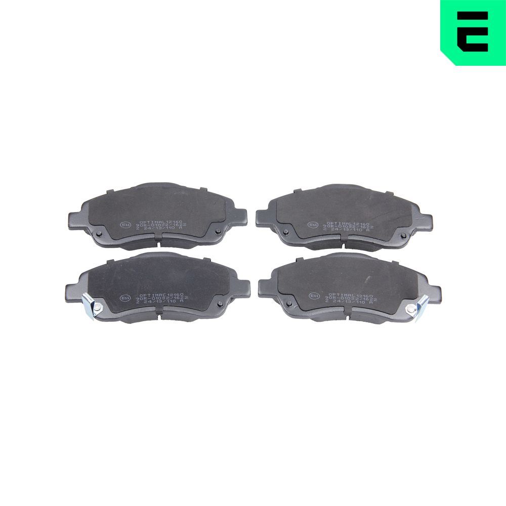 Гальмівні колодки дискові OPTIMAL BP12160 - zapix