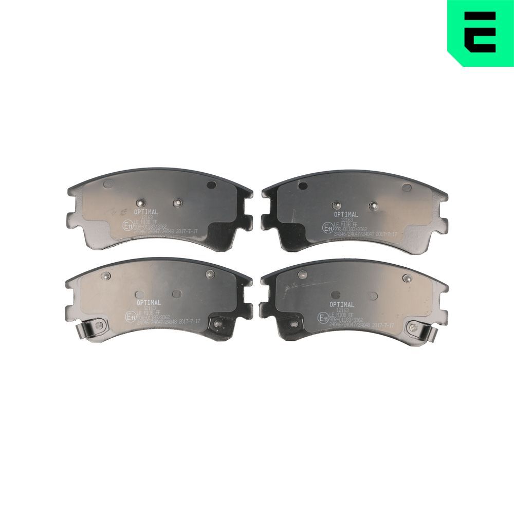 Гальмівні колодки дискові OPTIMAL BP12163 - zapix