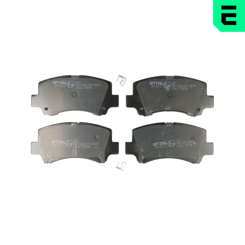 Гальмівні колодки дискові OPTIMAL BP12171 - zapix
