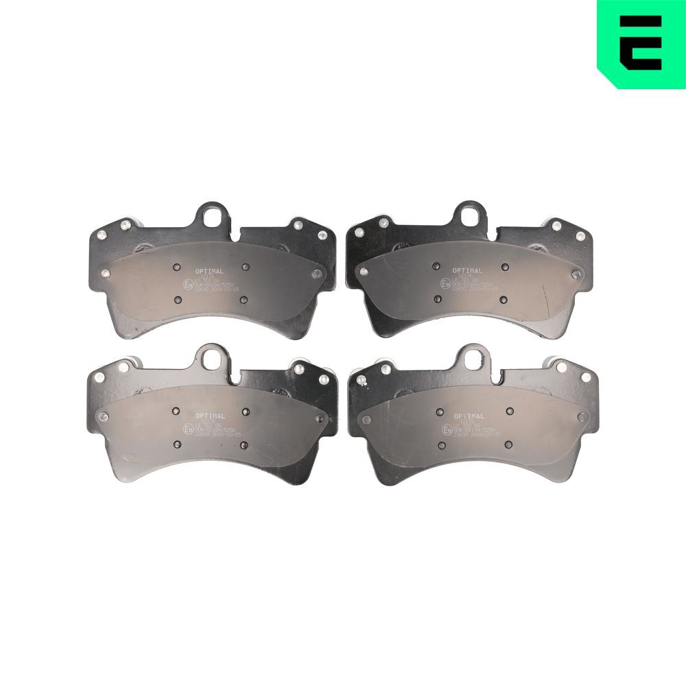 Гальмівні колодки дискові OPTIMAL BP12176 - zapix