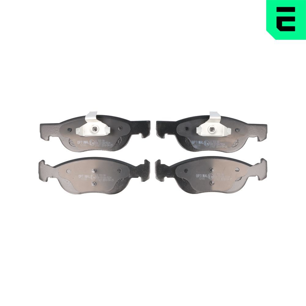 Гальмівні колодки дискові OPTIMAL BP12180 - zapix