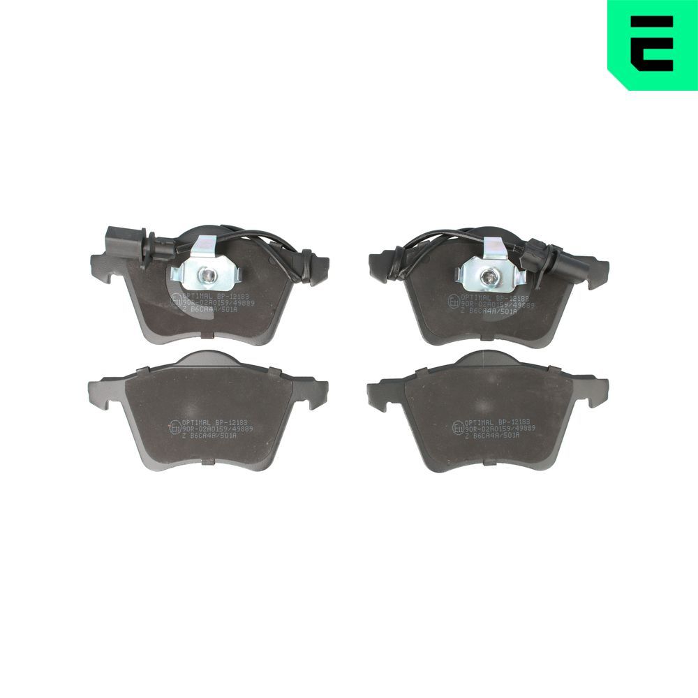 Гальмівні колодки дискові OPTIMAL BP12183 - zapix