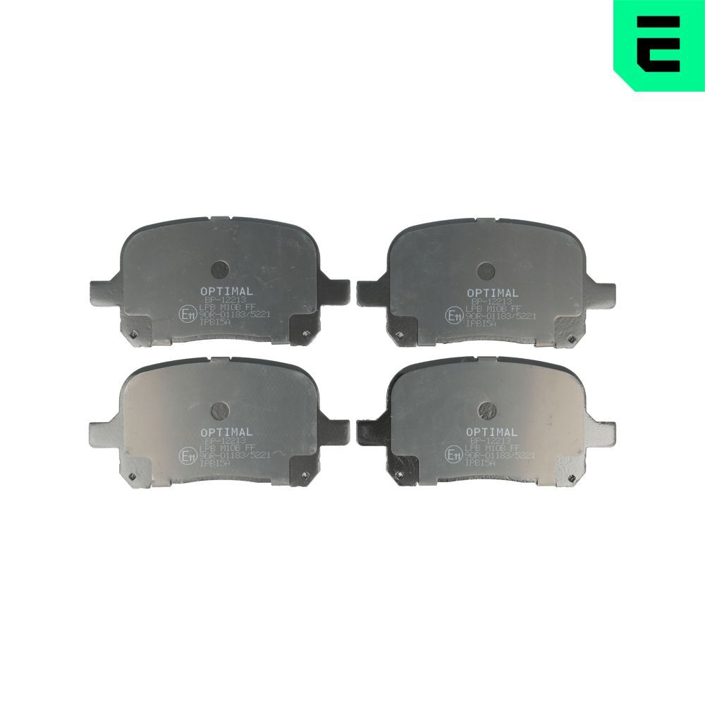 Гальмівні колодки дискові OPTIMAL BP12213 - zapix