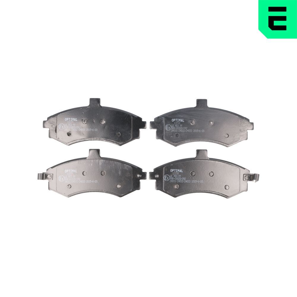 Гальмівні колодки дискові OPTIMAL BP12219 - zapix