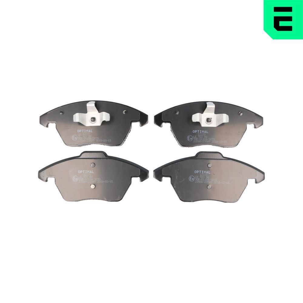 Гальмівні колодки дискові OPTIMAL BP12220 - zapix
