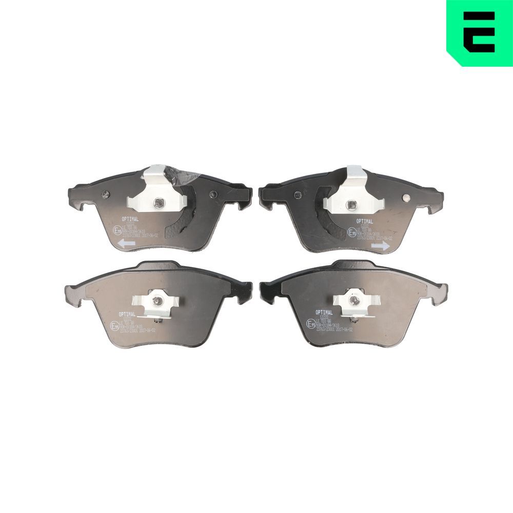 Гальмівні колодки дискові OPTIMAL BP12222 - zapix