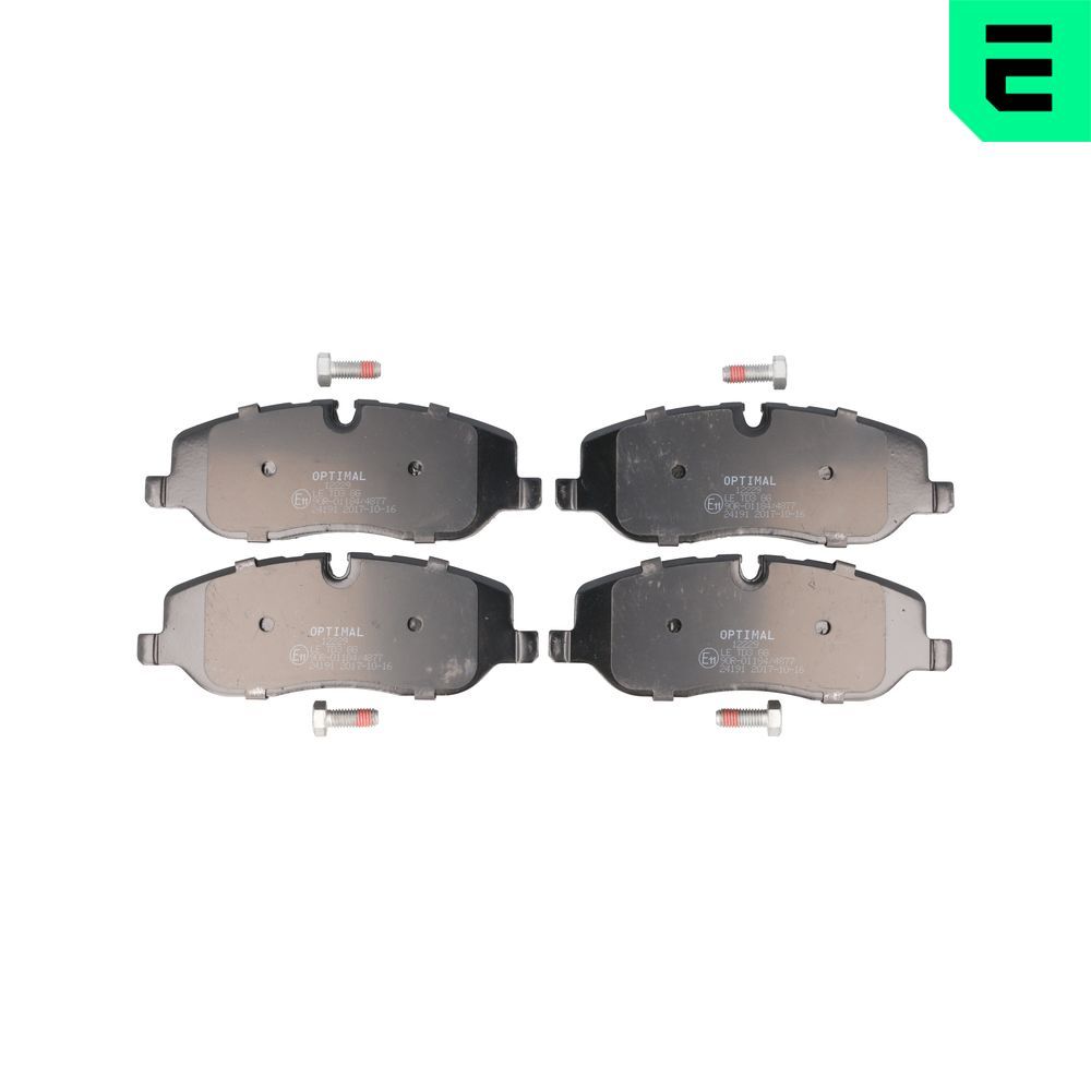 Гальмівні колодки дискові OPTIMAL BP12229 - zapix