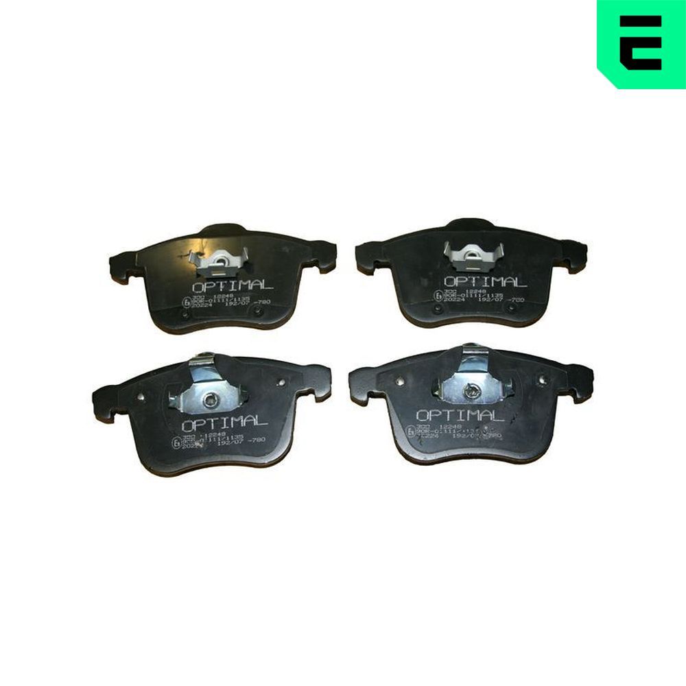 Гальмівні колодки дискові OPTIMAL BP12248 - zapix