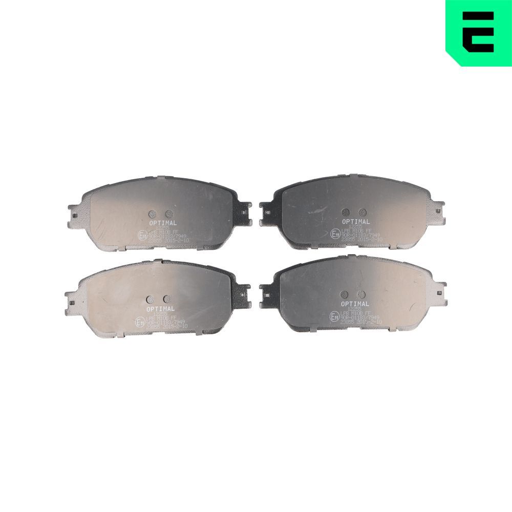 Гальмівні колодки дискові OPTIMAL BP12255 - zapix