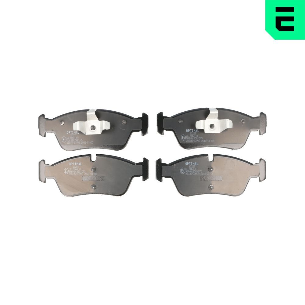 Гальмівні колодки дискові OPTIMAL BP12257 - zapix
