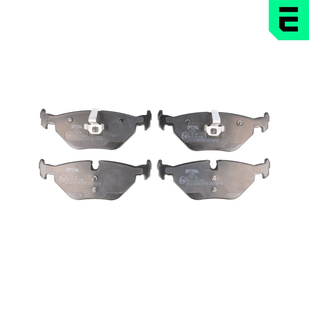 Гальмівні колодки дискові OPTIMAL BP12259 - zapix