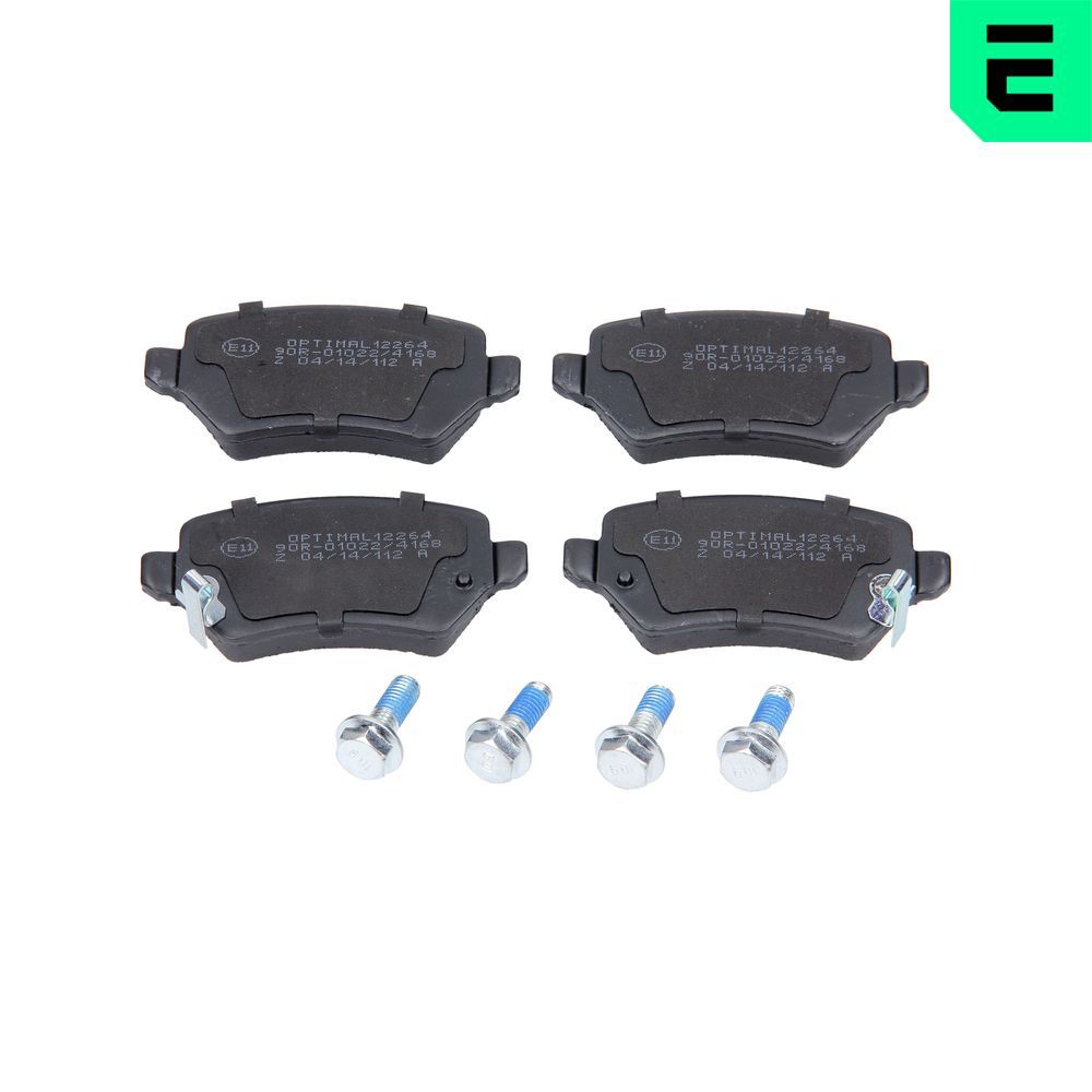 Гальмівні колодки дискові OPTIMAL BP12264 - zapix