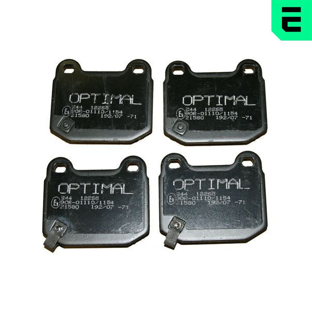 Гальмівні колодки дискові OPTIMAL BP12265 - zapix