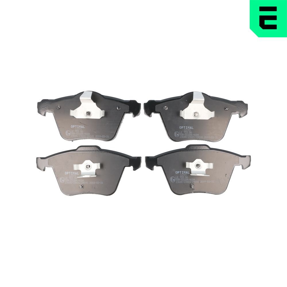 Гальмівні колодки дискові OPTIMAL BP12273 - zapix