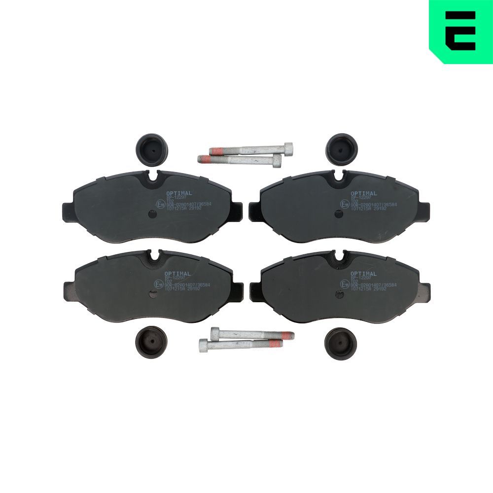 Гальмівні колодки дискові OPTIMAL BP12297 - zapix