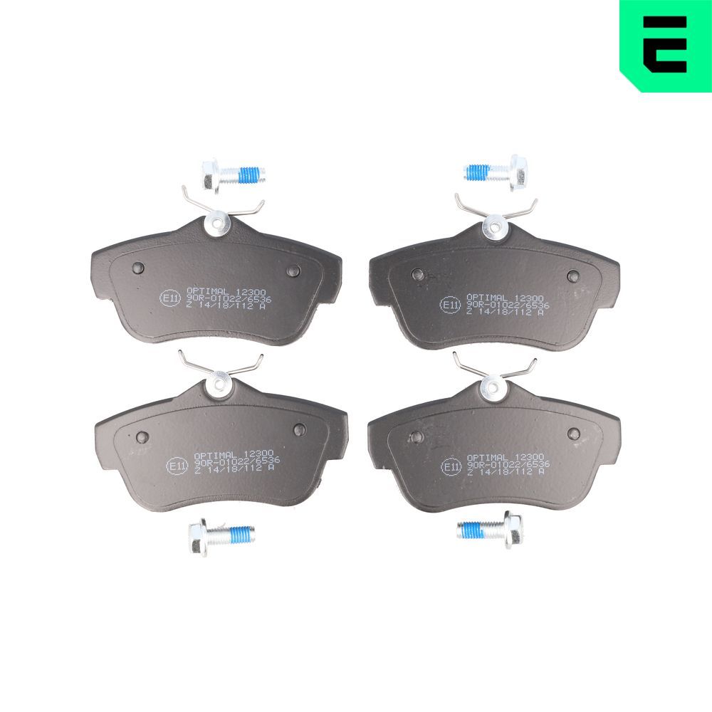 Гальмівні колодки дискові OPTIMAL BP12300 - zapix