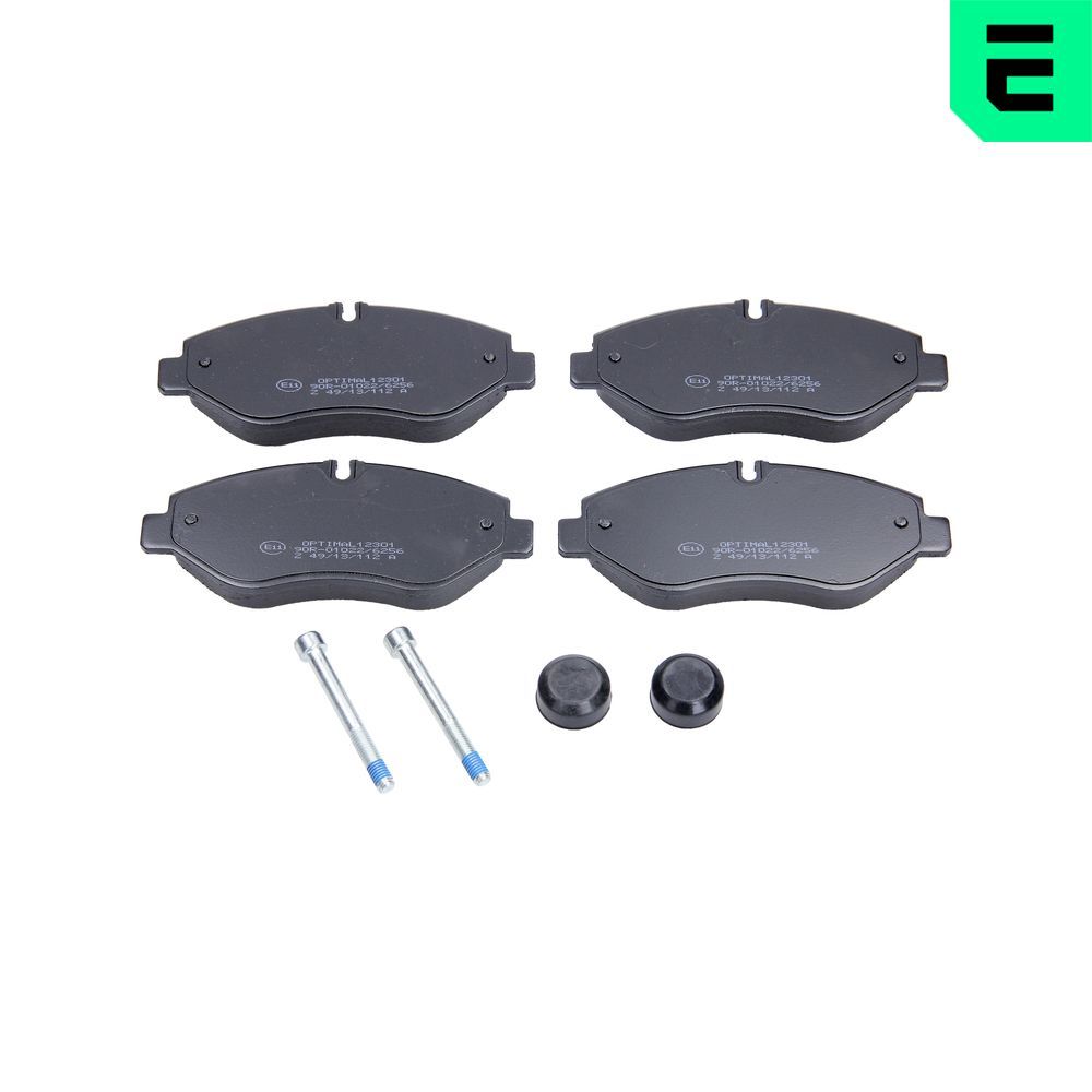 Гальмівні колодки дискові OPTIMAL BP12301 - zapix