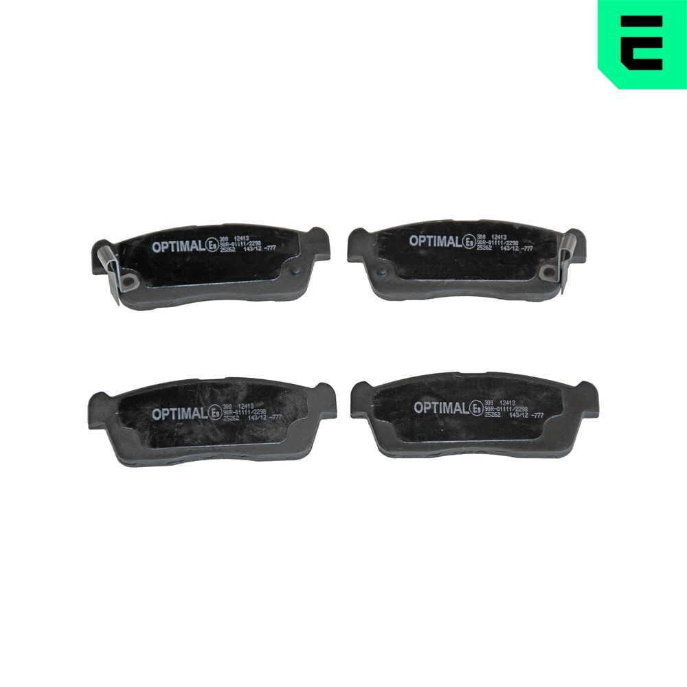 Гальмівні колодки дискові OPTIMAL BP12413 - zapix