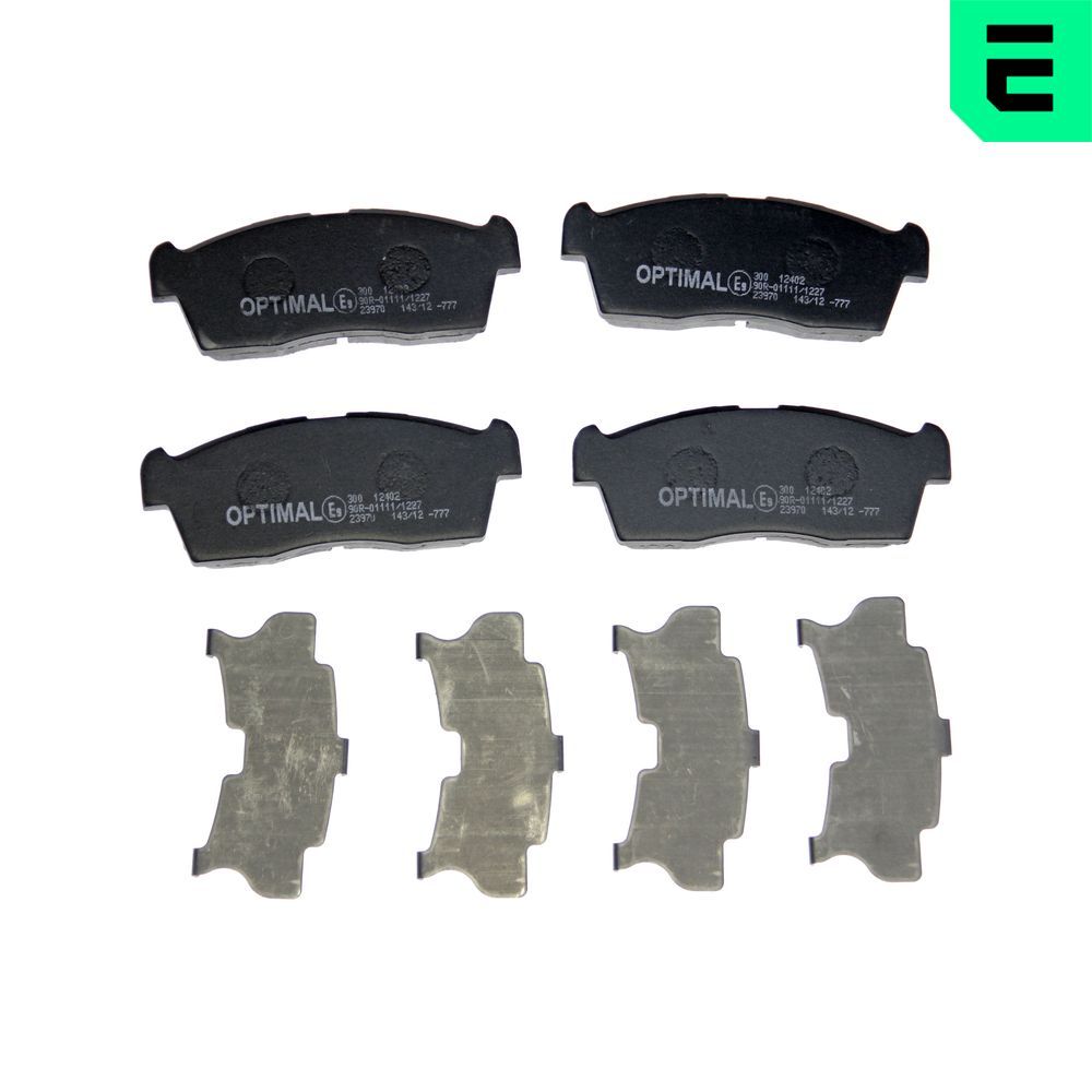 Гальмівні колодки дискові OPTIMAL BP12415 - zapix