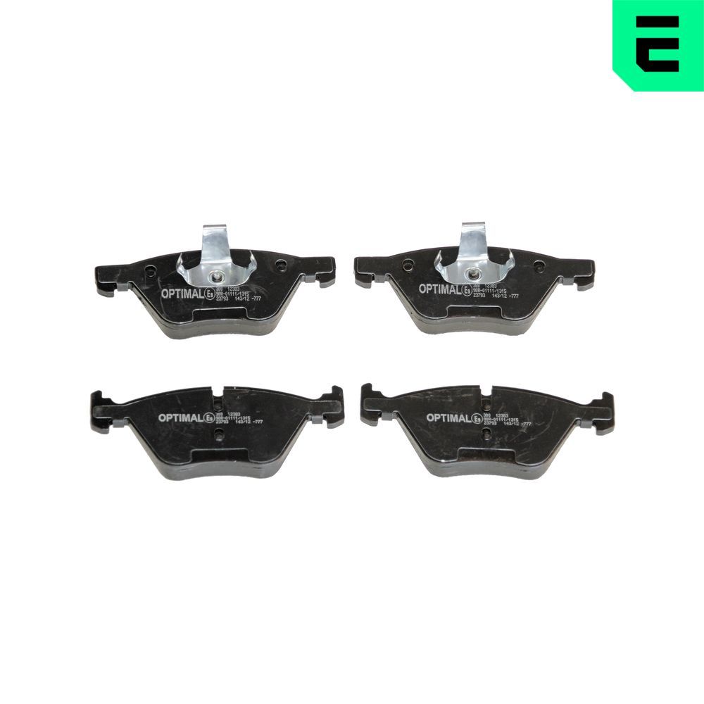 Гальмівні колодки дискові OPTIMAL BP12383 - zapix