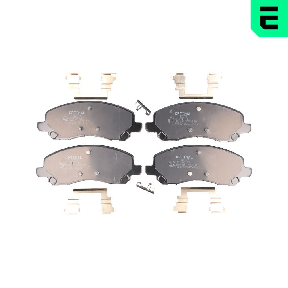 Гальмівні колодки дискові OPTIMAL BP12577 - zapix