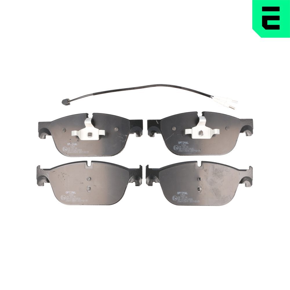 Гальмівні колодки дискові OPTIMAL BP12582 - zapix