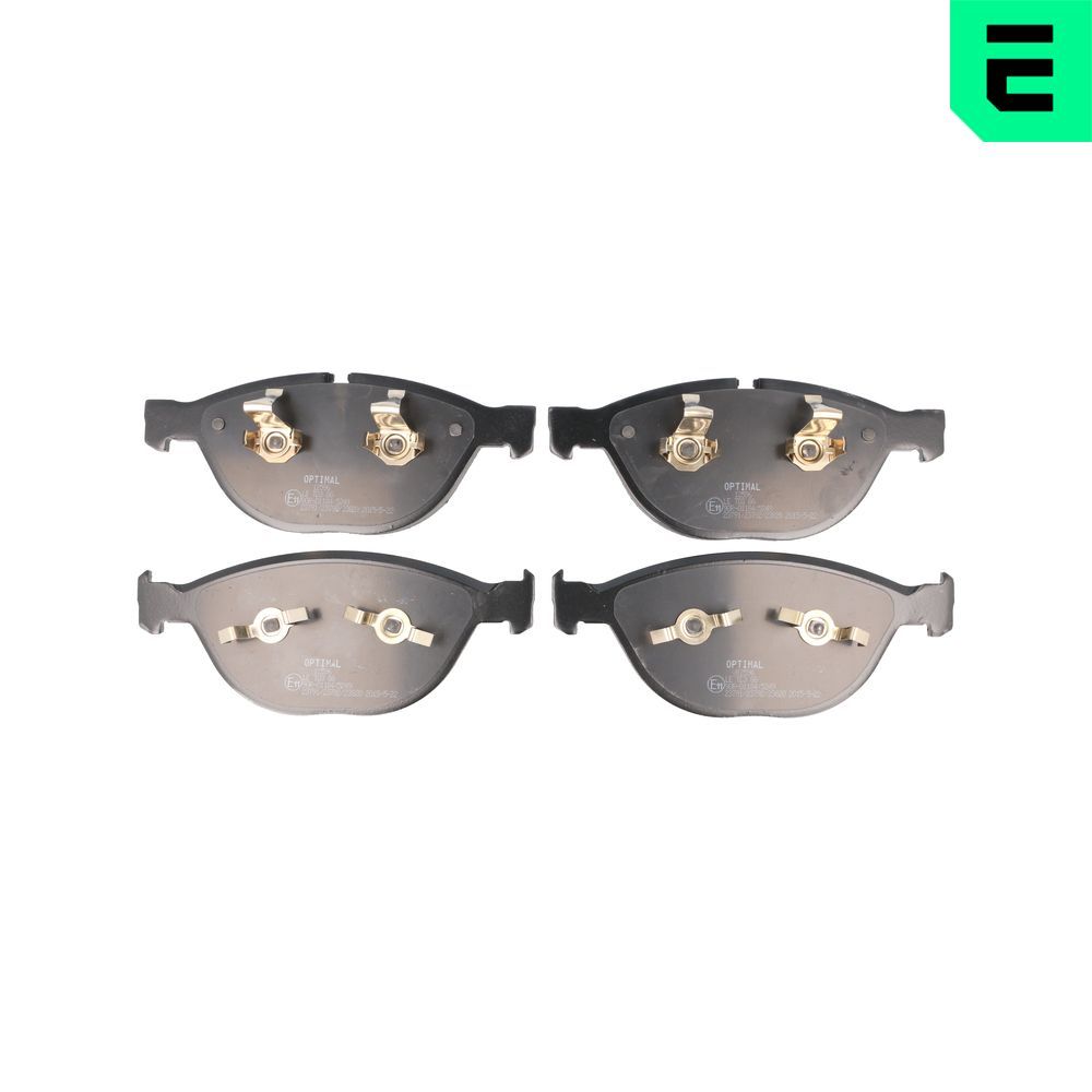 Гальмівні колодки дискові OPTIMAL BP12596 - zapix