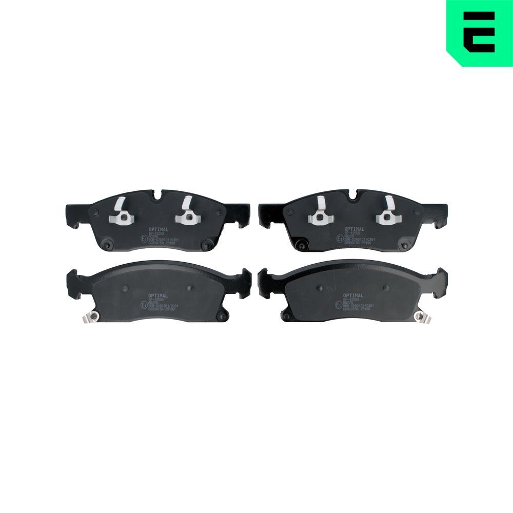 Гальмівні колодки дискові OPTIMAL BP12599 - zapix