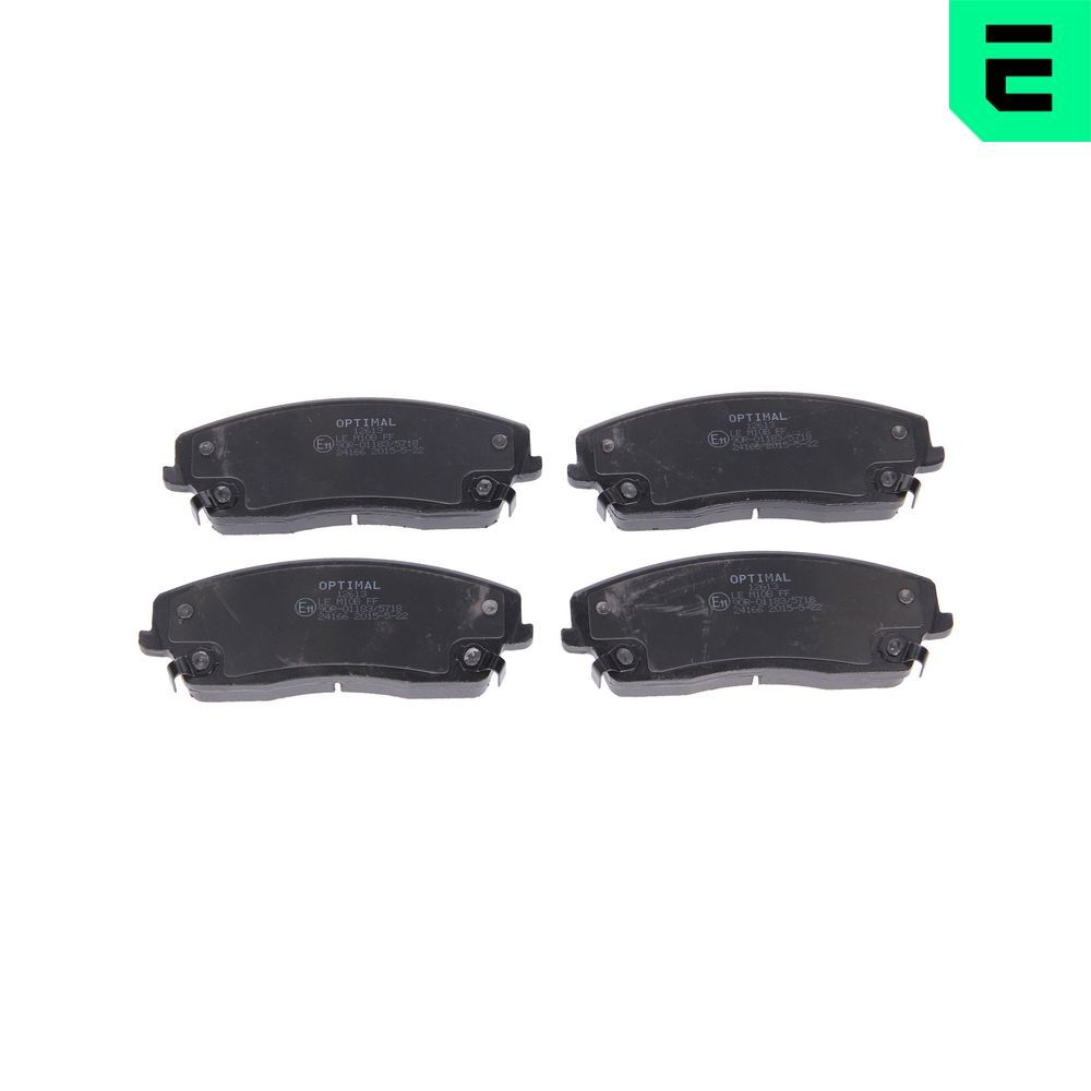 Гальмівні колодки дискові OPTIMAL BP12613 - zapix