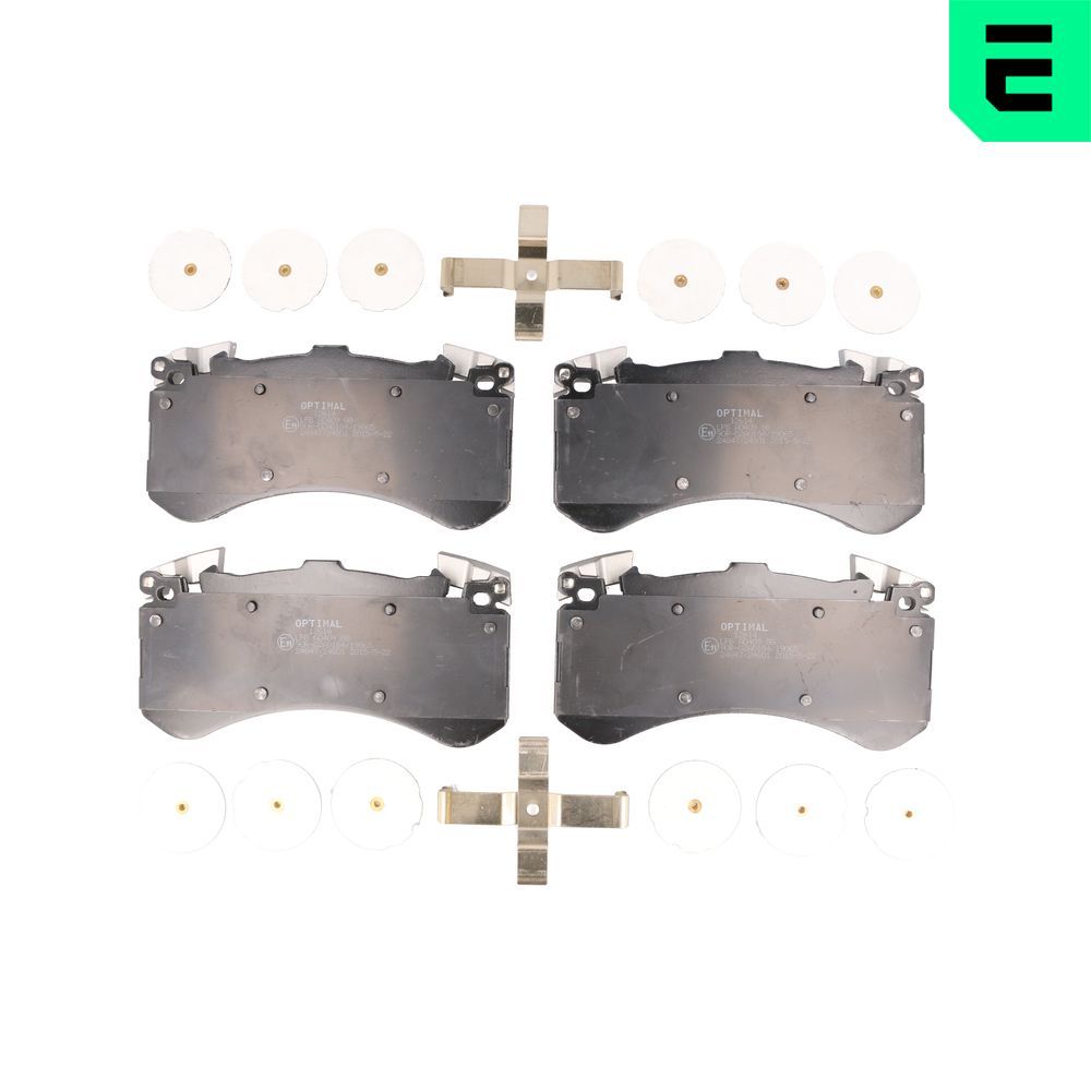 Гальмівні колодки дискові OPTIMAL BP12614 - zapix