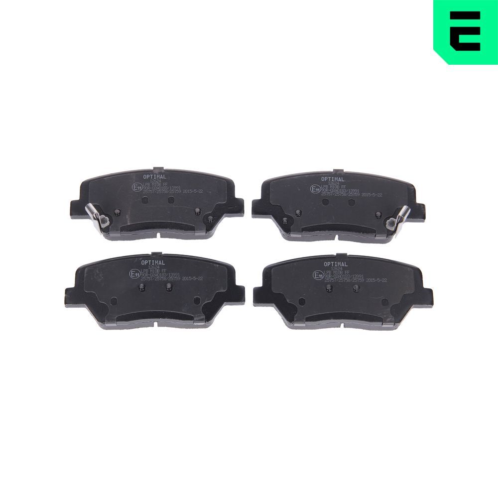 Гальмівні колодки дискові OPTIMAL BP12624 - zapix