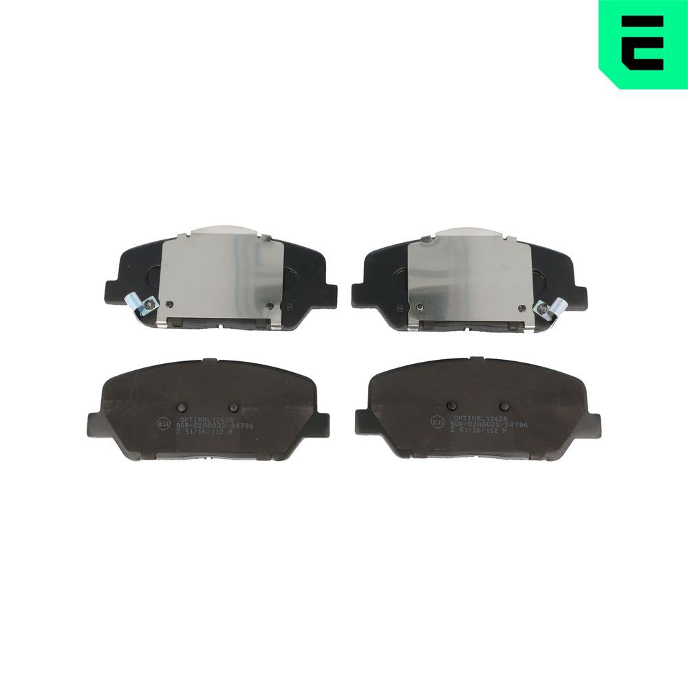 Гальмівні колодки дискові OPTIMAL BP12628 - zapix