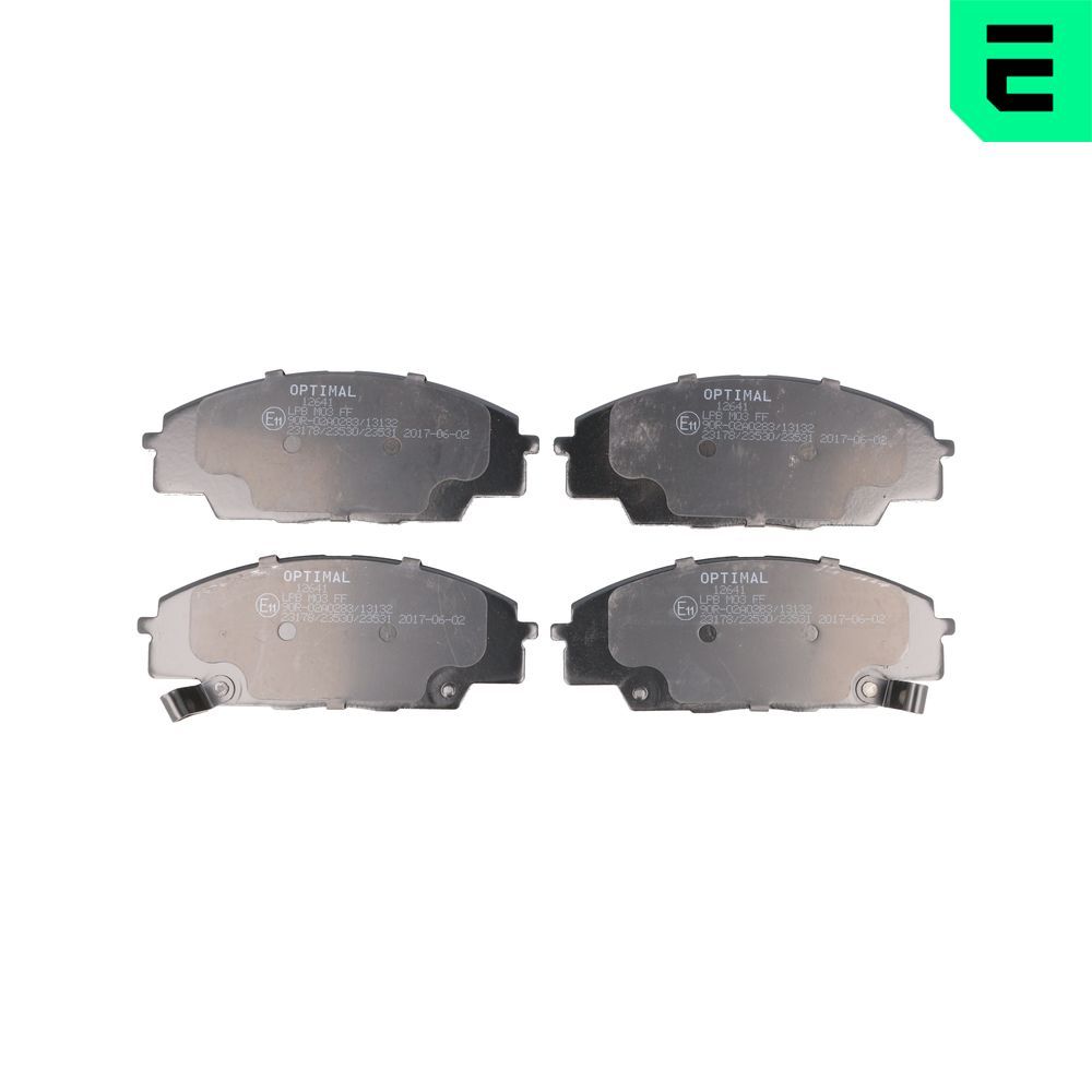 Гальмівні колодки дискові OPTIMAL BP12641 - zapix