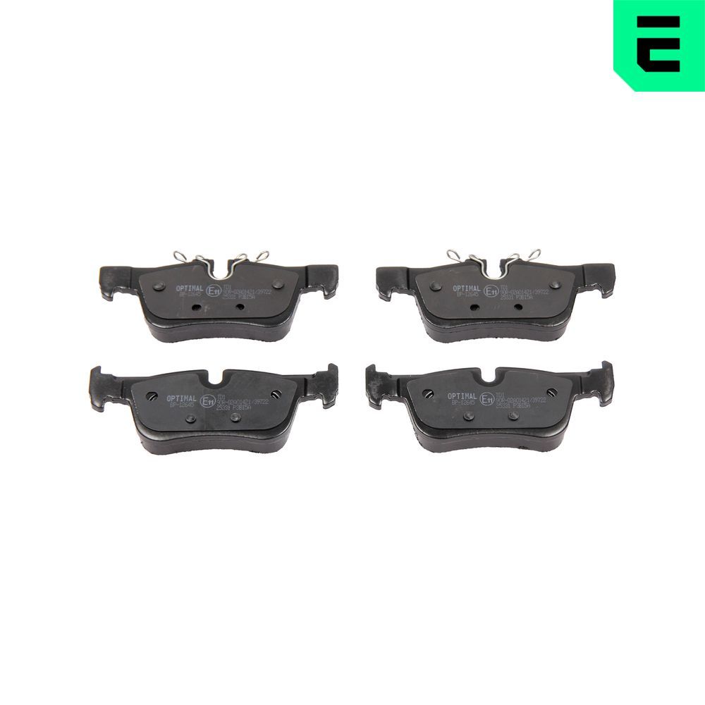 Гальмівні колодки дискові OPTIMAL BP12645 - zapix