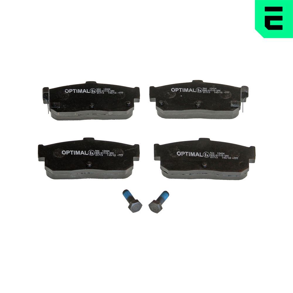 Гальмівні колодки дискові OPTIMAL BP12424 - zapix