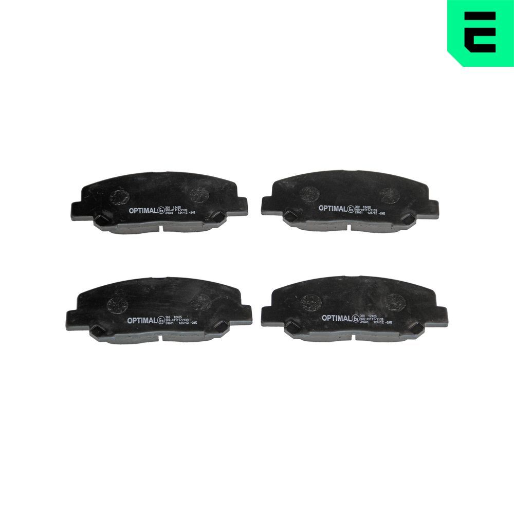 Гальмівні колодки дискові OPTIMAL BP12425 - zapix