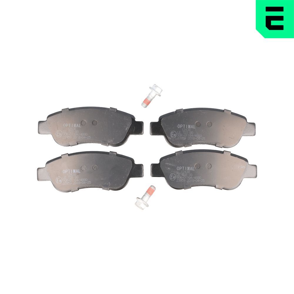 Гальмівні колодки дискові OPTIMAL BP12438 - zapix